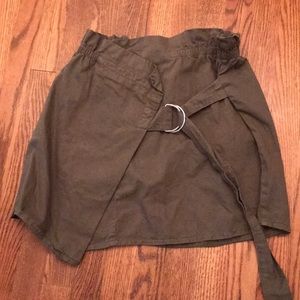 Urban Outfitters Army Green Skirt